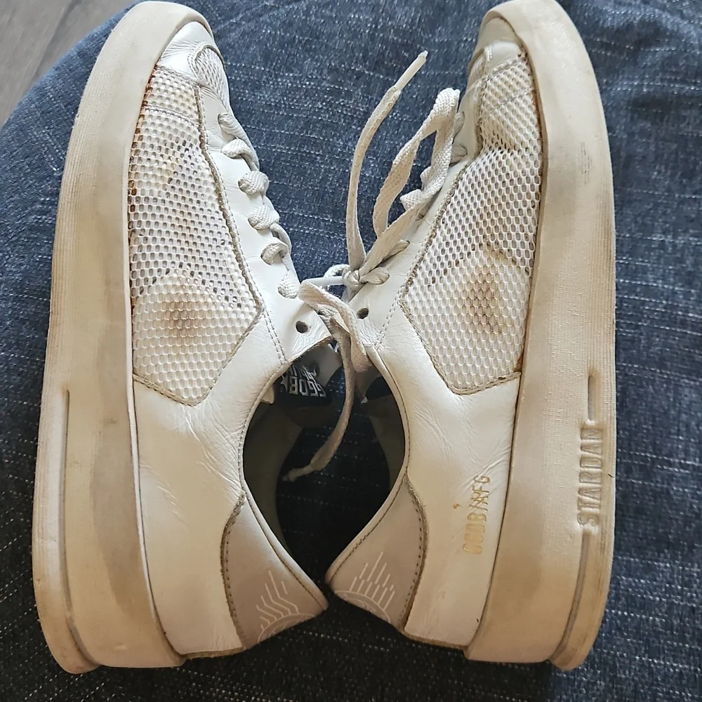 Golden Goose STARDAN Women's  White Low-Top Sneakers ~ 37 - Picture 7 of 13